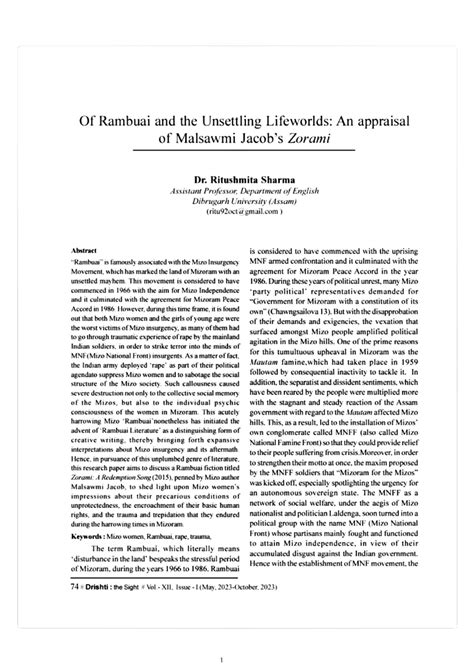 srotaswini journal|(PDF) Of Rambuai and the Unsettling Lifeworlds .